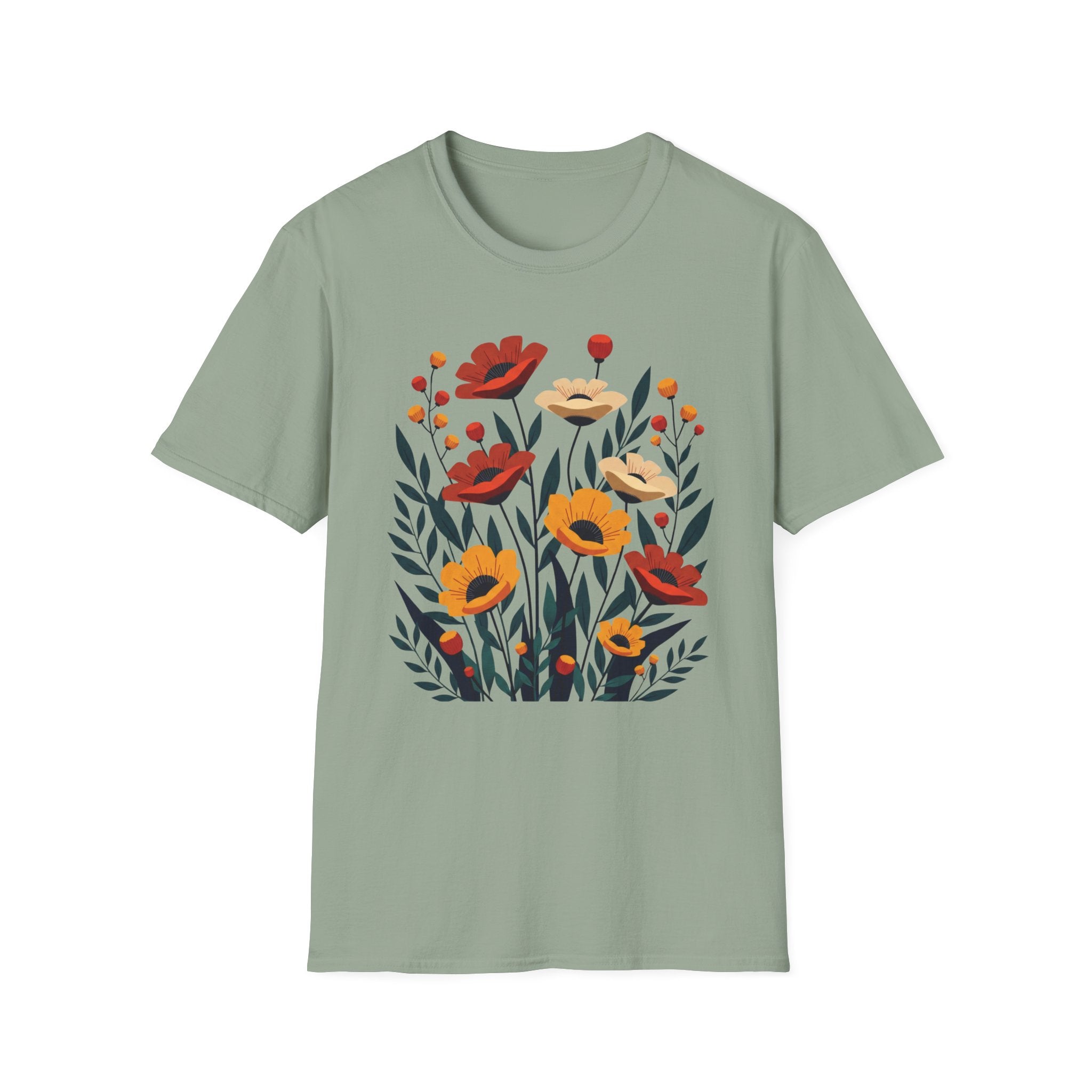 Bold Wildflower Bouquet T-Shirt