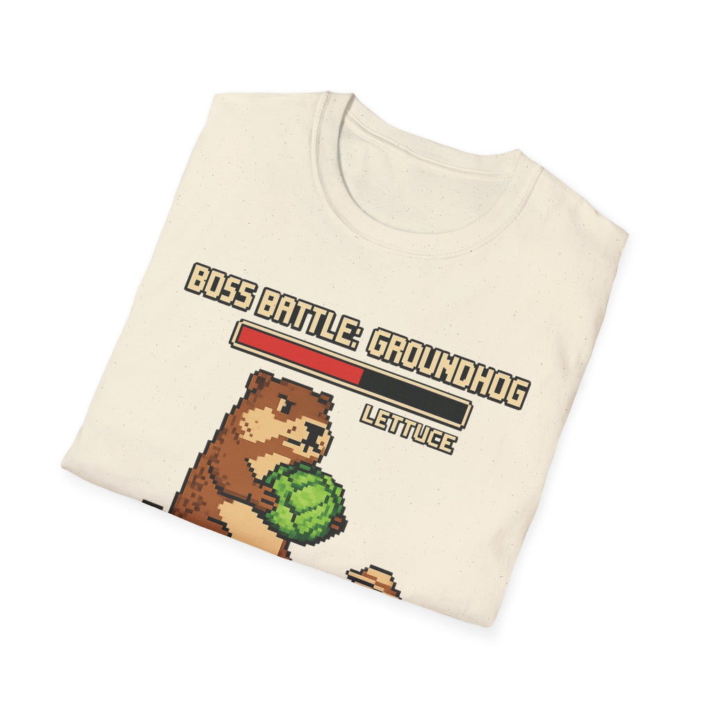 Boss Battle: Groundhog – Lettuce T-Shirt