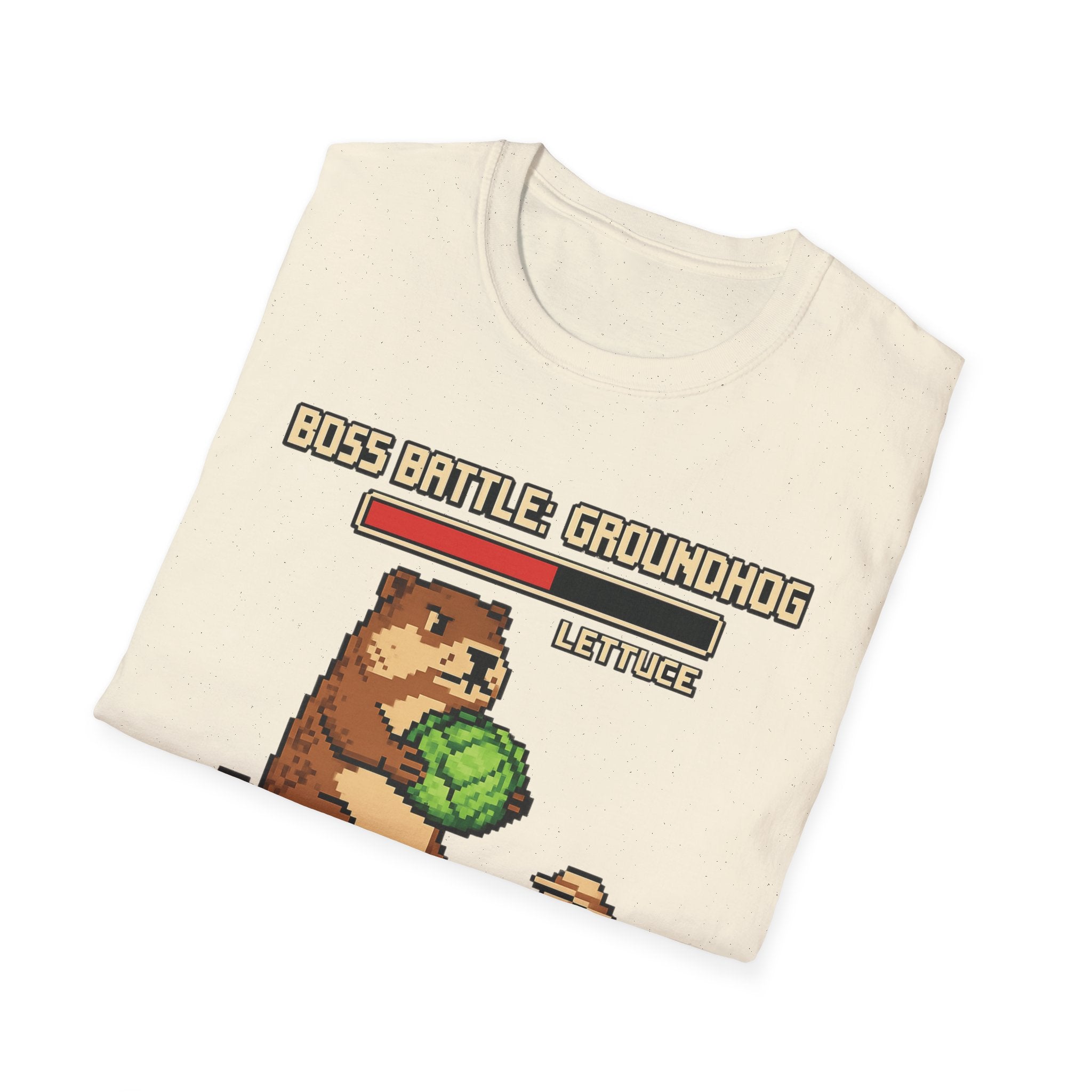 Boss Battle: Groundhog – Lettuce T-Shirt