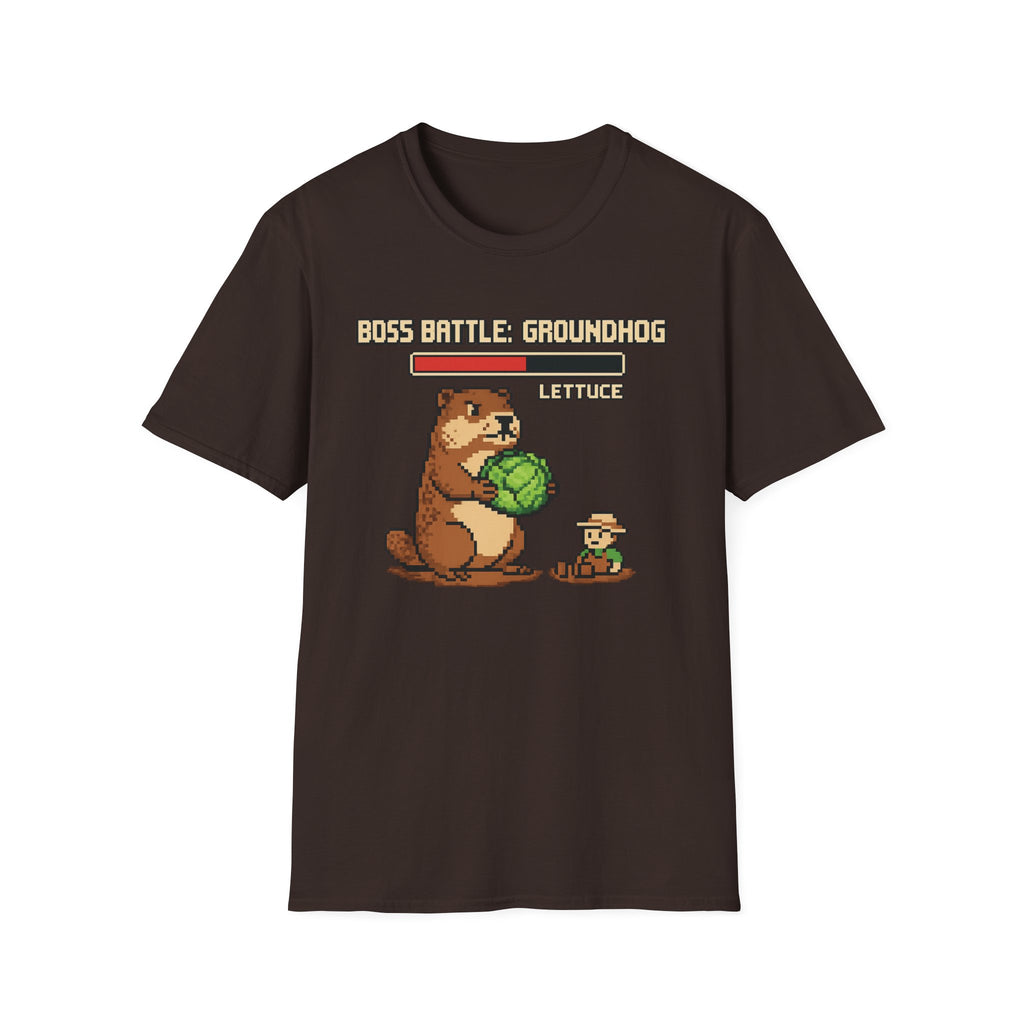 Boss Battle: Groundhog – Lettuce T-Shirt