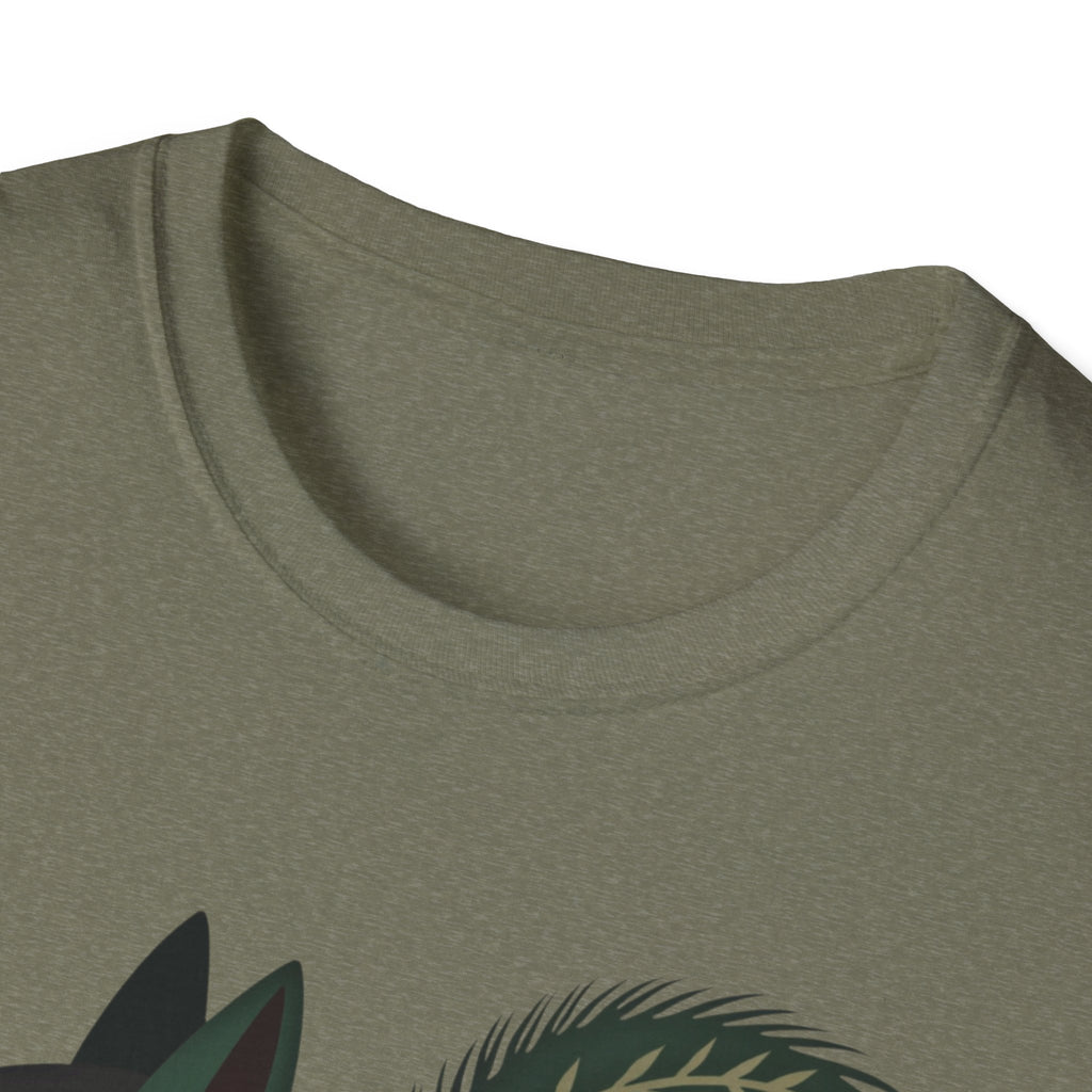 Floral Forest Squirrel T-Shirt