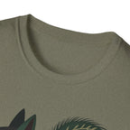 Floral Forest Squirrel T-Shirt
