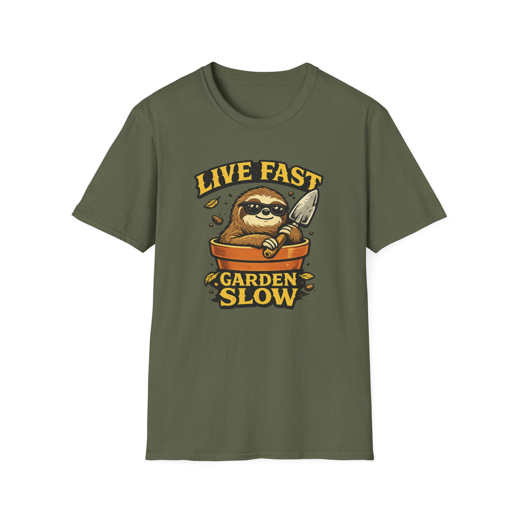 Live Fast Garden Slow T-Shirt