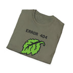 Error 404 Green Thumb Not Found T-Shirt