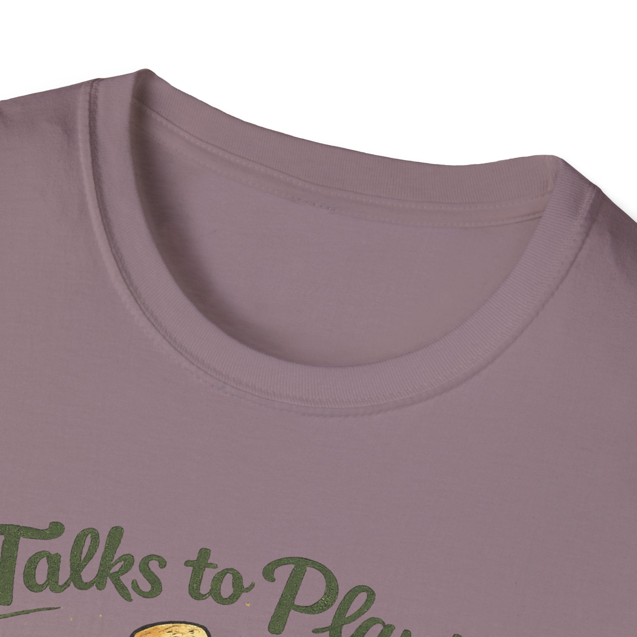 Talks to Plants – They Seem to Like It (Female Gardener) T-Shirt