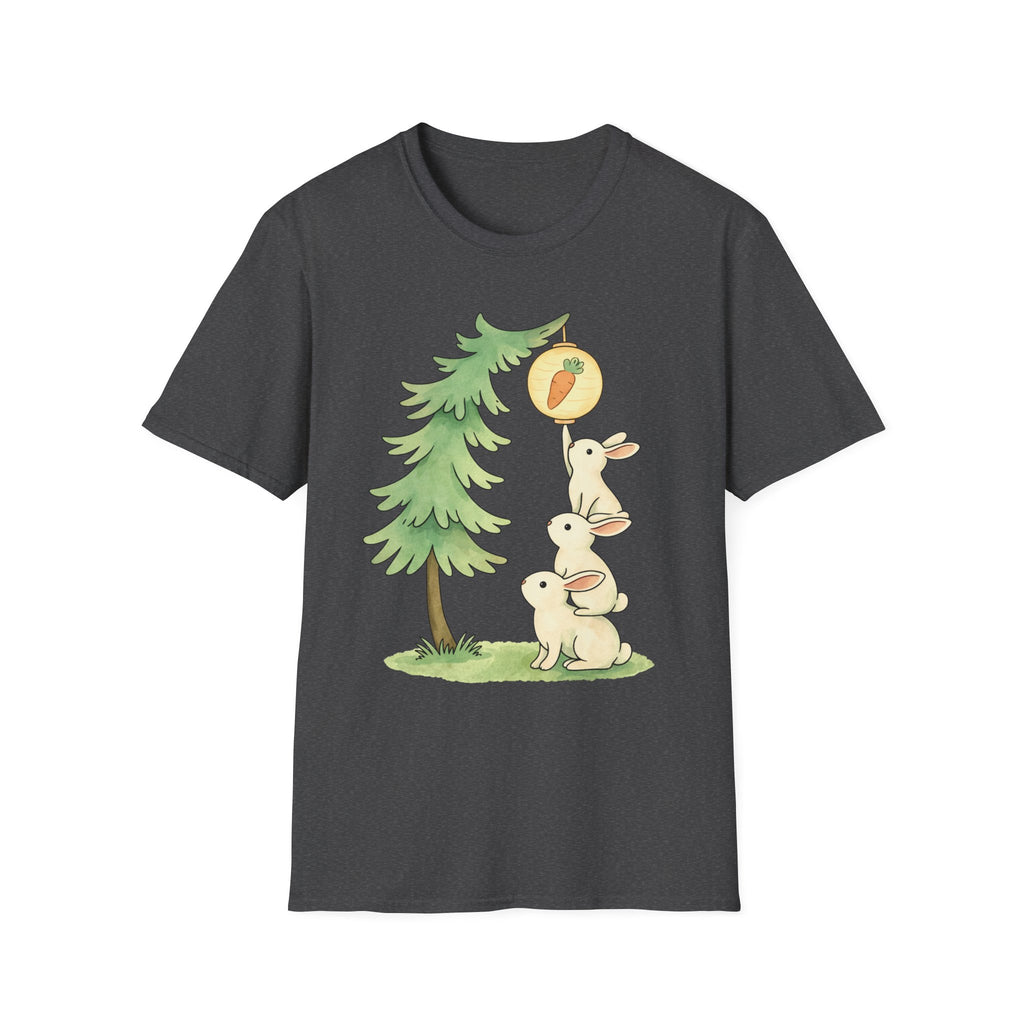 The Carrot Lantern and 3 Rabbits T-Shirt