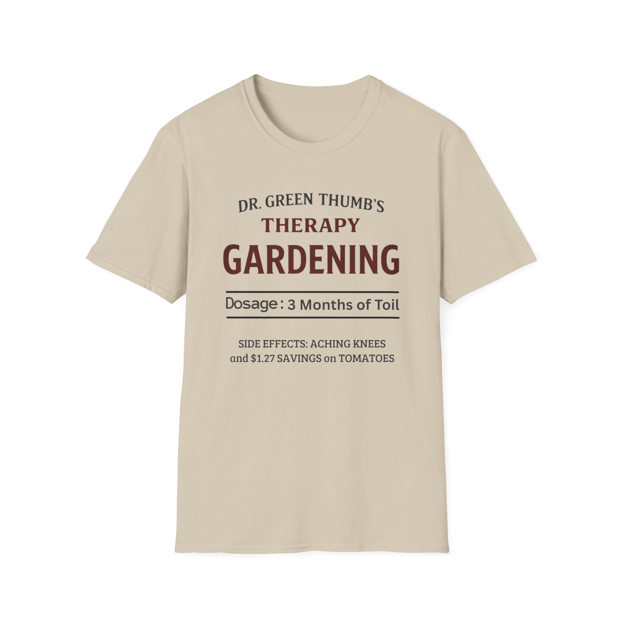 Dr. Green Thumb's Therapy Gardening T-Shirt
