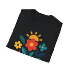 Retro Floral Garden T-Shirt
