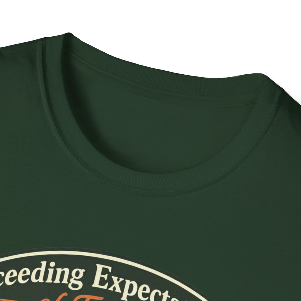 Exceeding Expectations of Failure – Department of Accidental Botany T-Shirt