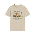 Talks to Plants – They Seem to Like It (Male Gardener) T-Shirt