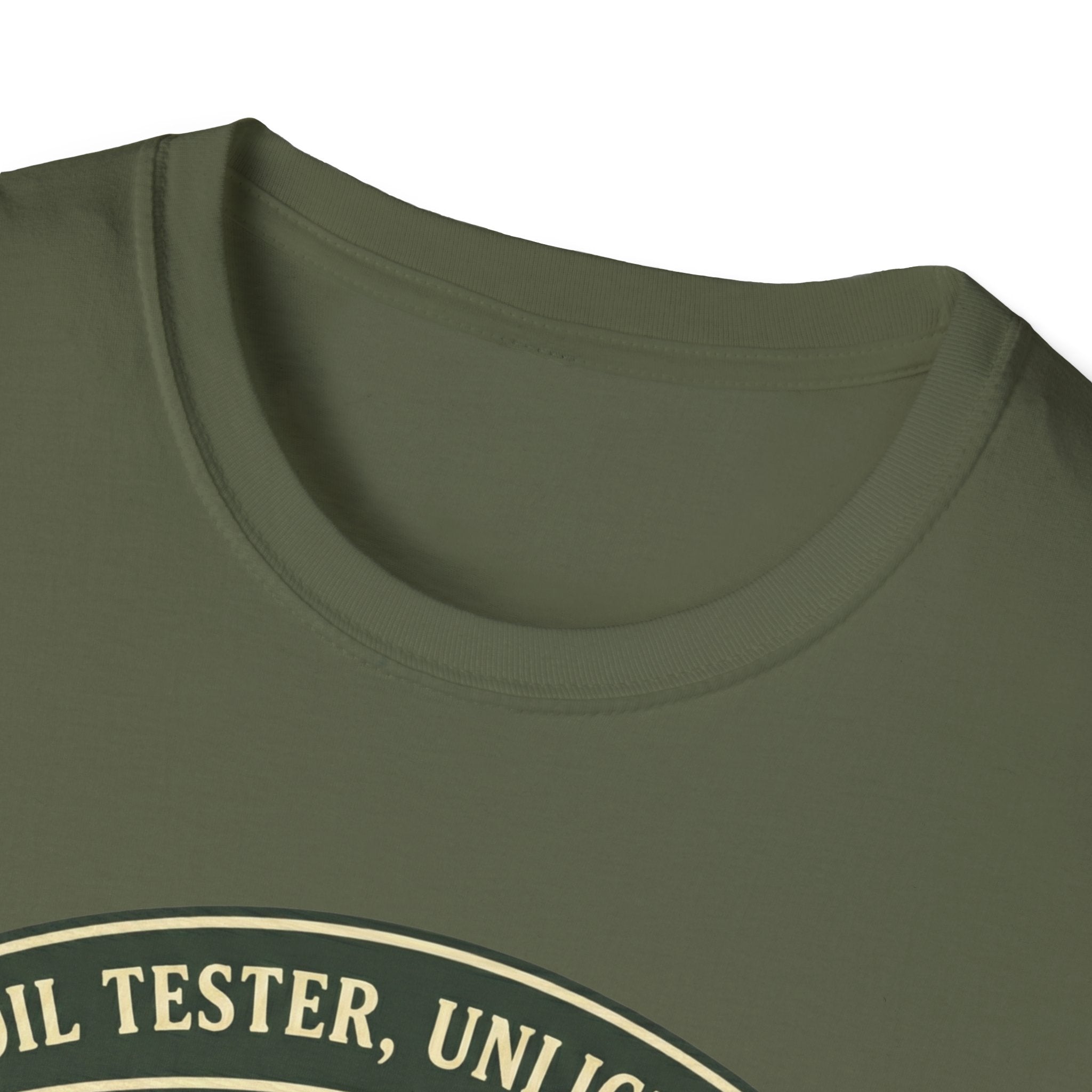 Soil Tester, Unlicensed - Department of Accidental Botany T-Shirt