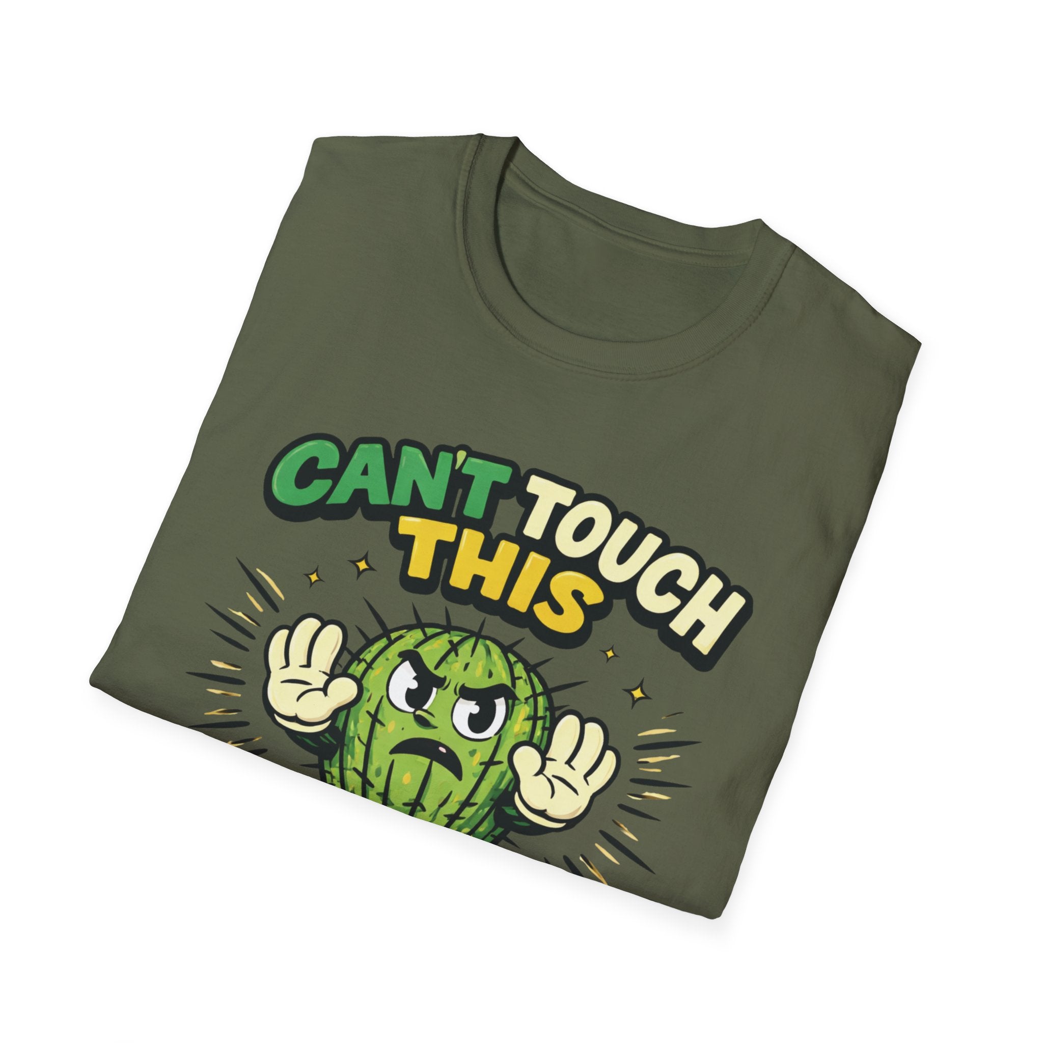 Can’t Touch This Retro Cactus T-Shirt