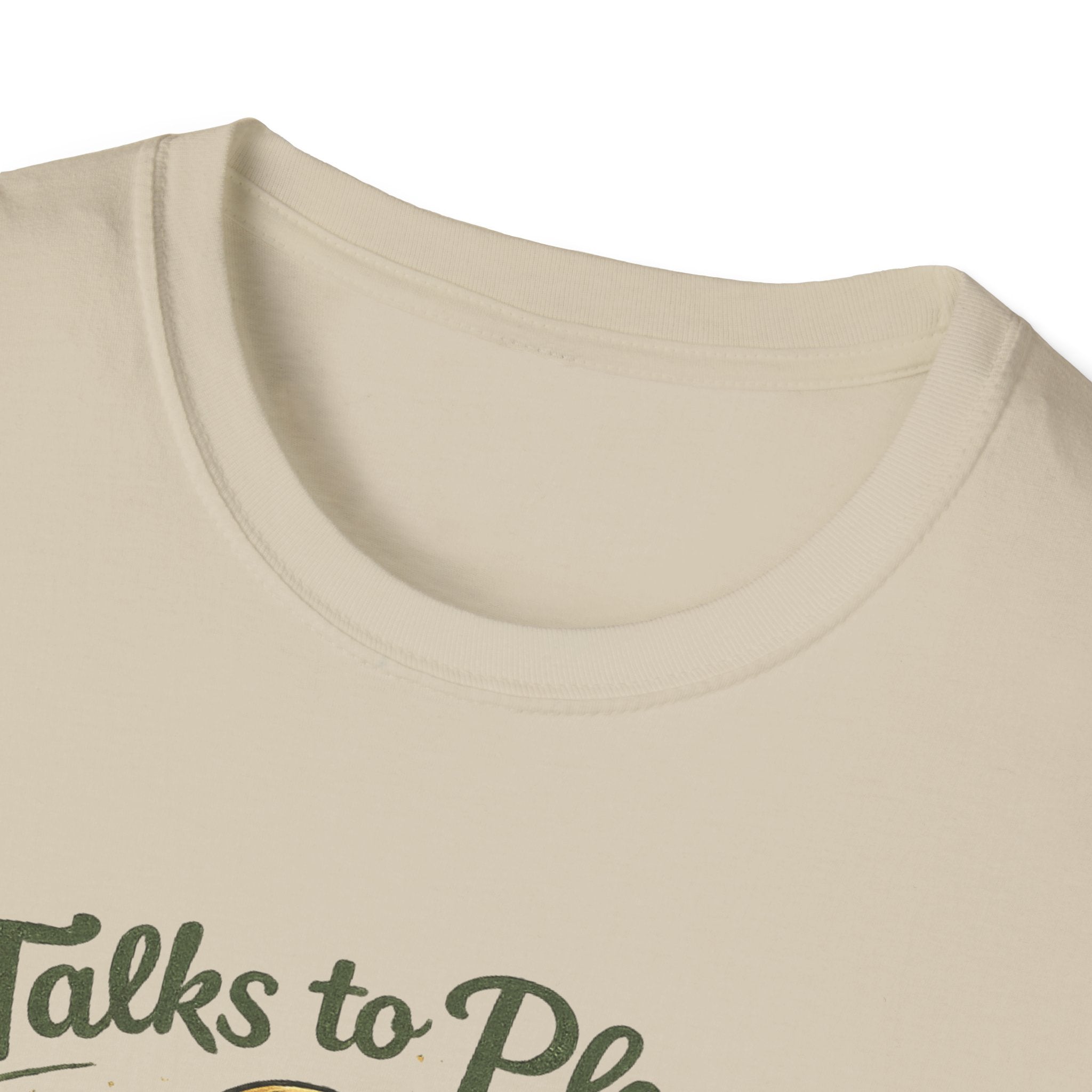 Talks to Plants – They Seem to Like It (Male Gardener) T-Shirt