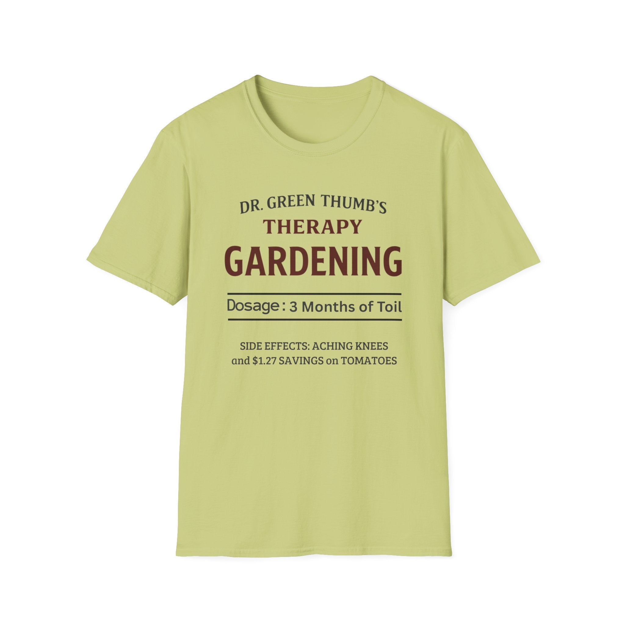 Dr. Green Thumb's Therapy Gardening T-Shirt