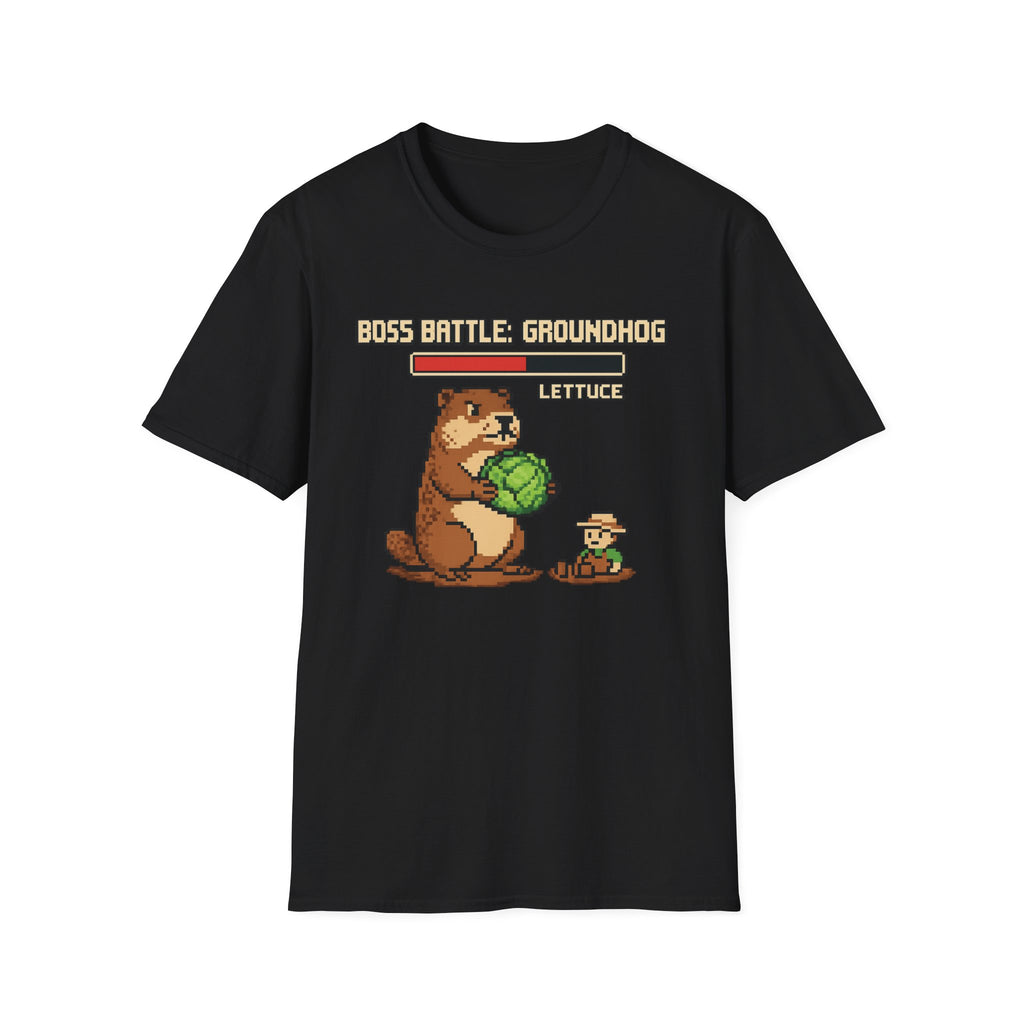 Boss Battle: Groundhog – Lettuce T-Shirt