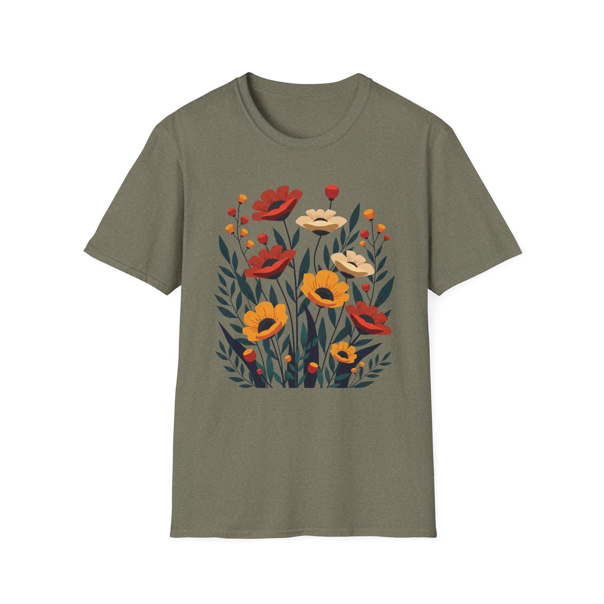 Bold Wildflower Bouquet T-Shirt