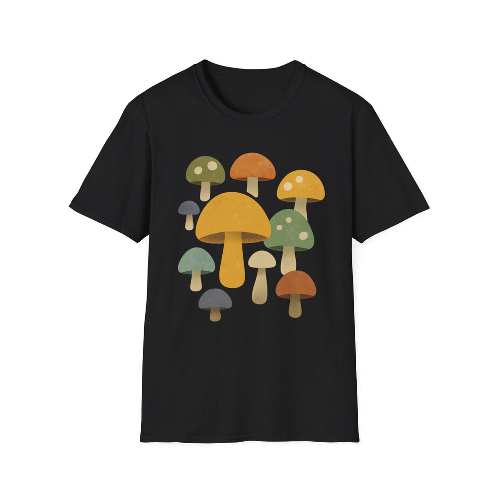 Retro Mushroom Cluster T-Shirt