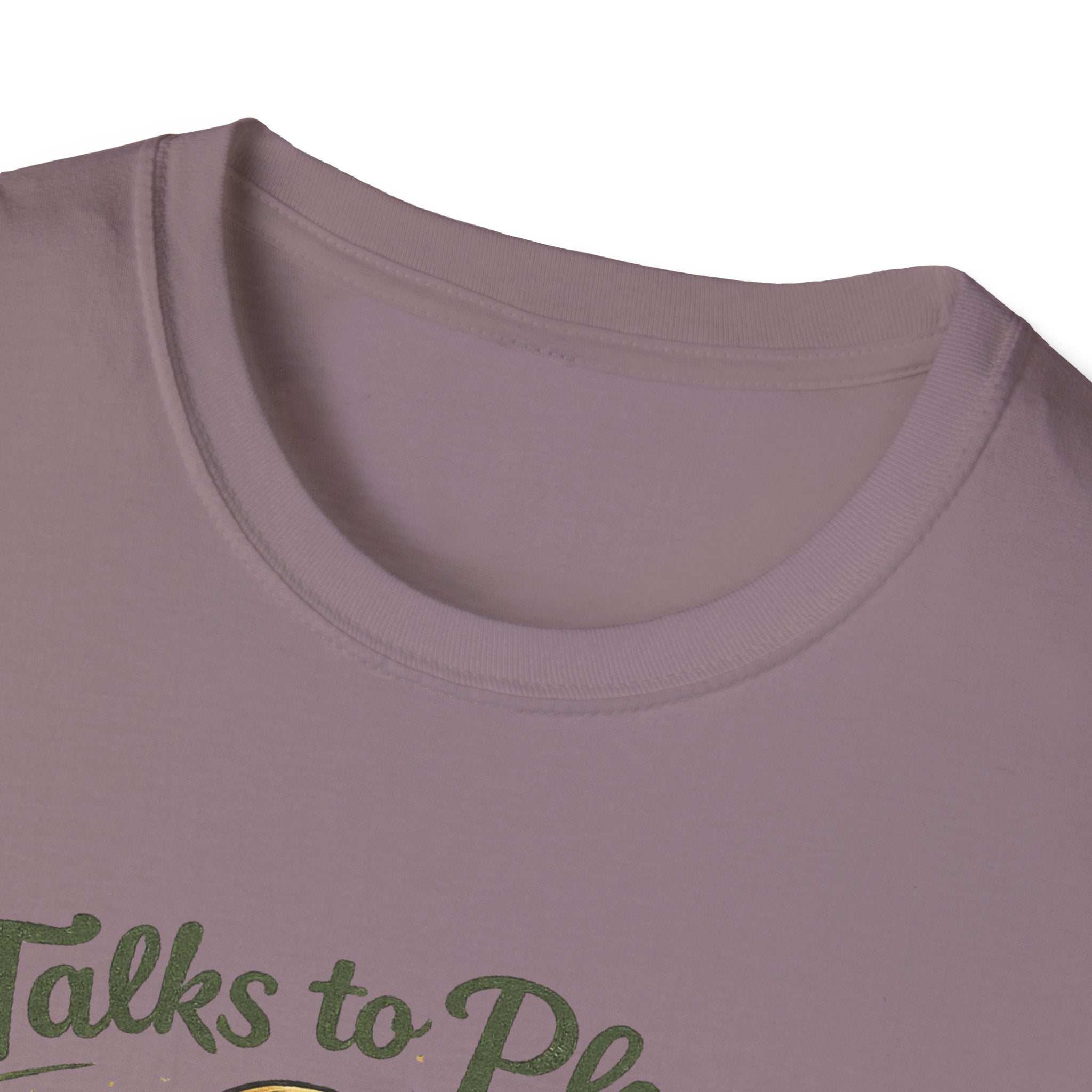 Talks to Plants – They Seem to Like It (Male Gardener) T-Shirt