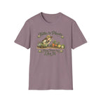 Talks to Plants – They Seem to Like It (Female Gardener) T-Shirt