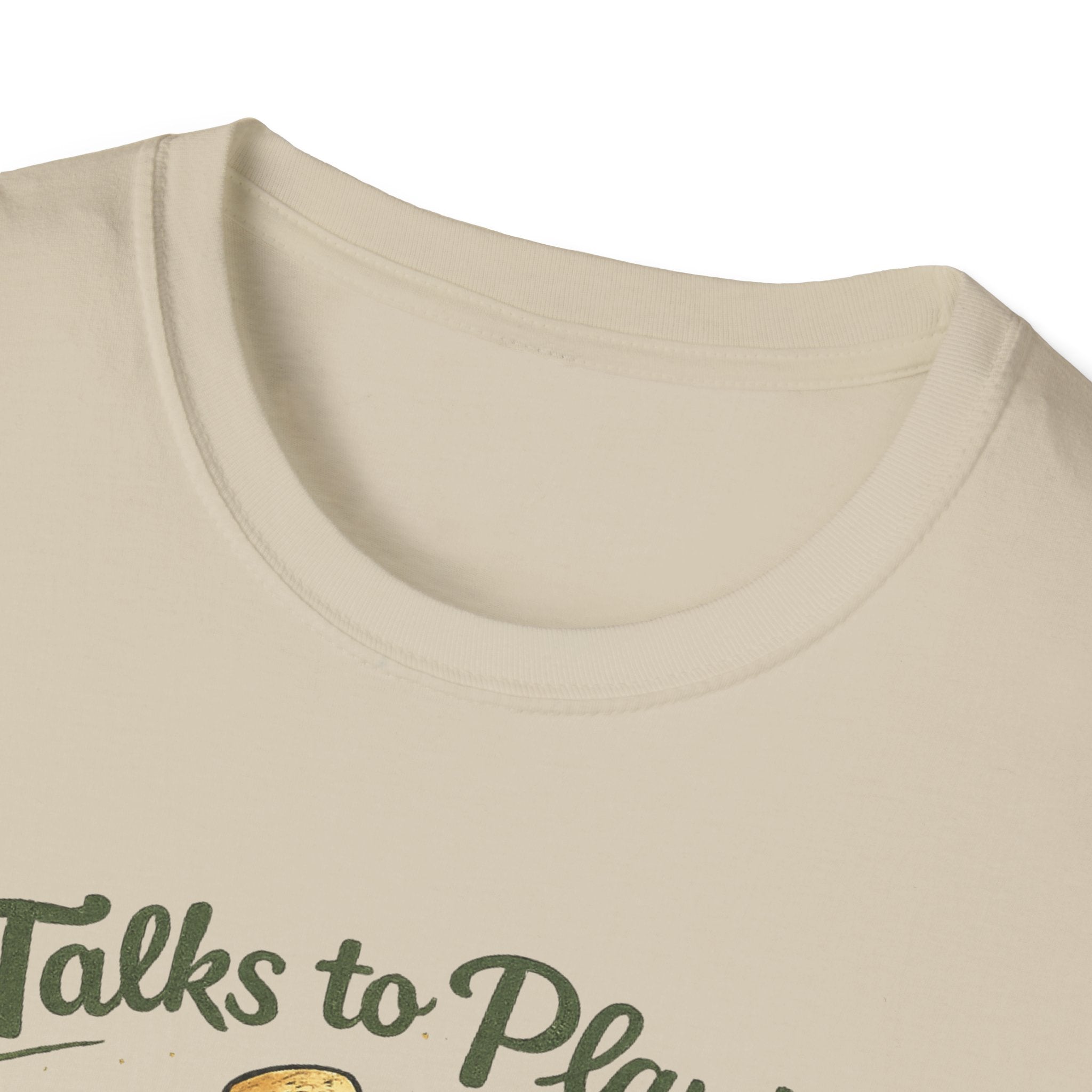 Talks to Plants – They Seem to Like It (Female Gardener) T-Shirt
