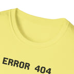 Error 404 Green Thumb Not Found T-Shirt