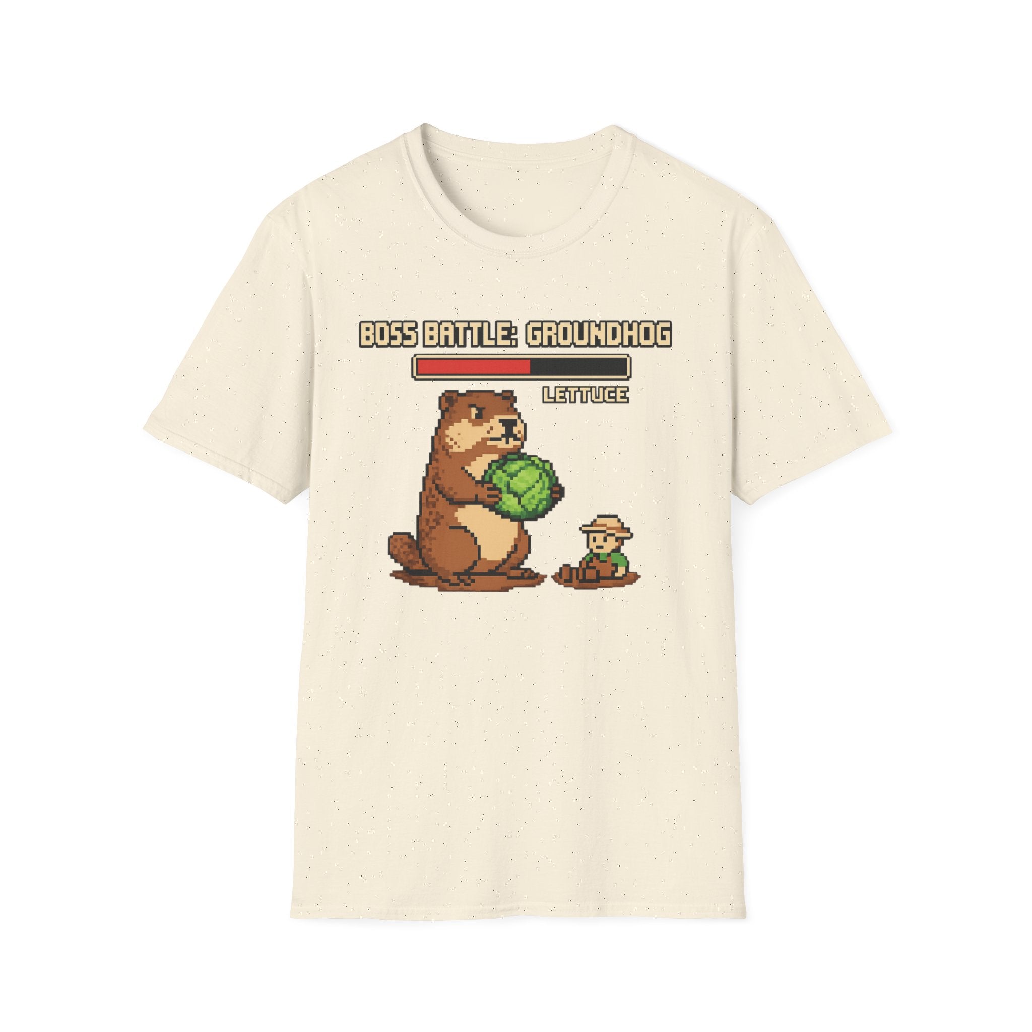 Boss Battle: Groundhog – Lettuce T-Shirt