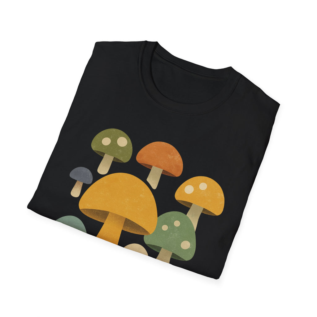 Retro Mushroom Cluster T-Shirt