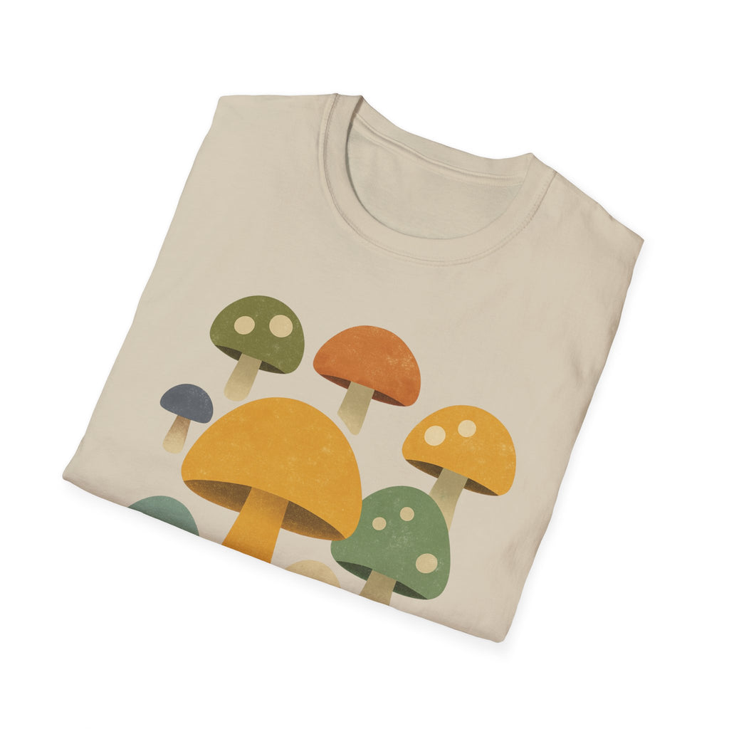 Retro Mushroom Cluster T-Shirt