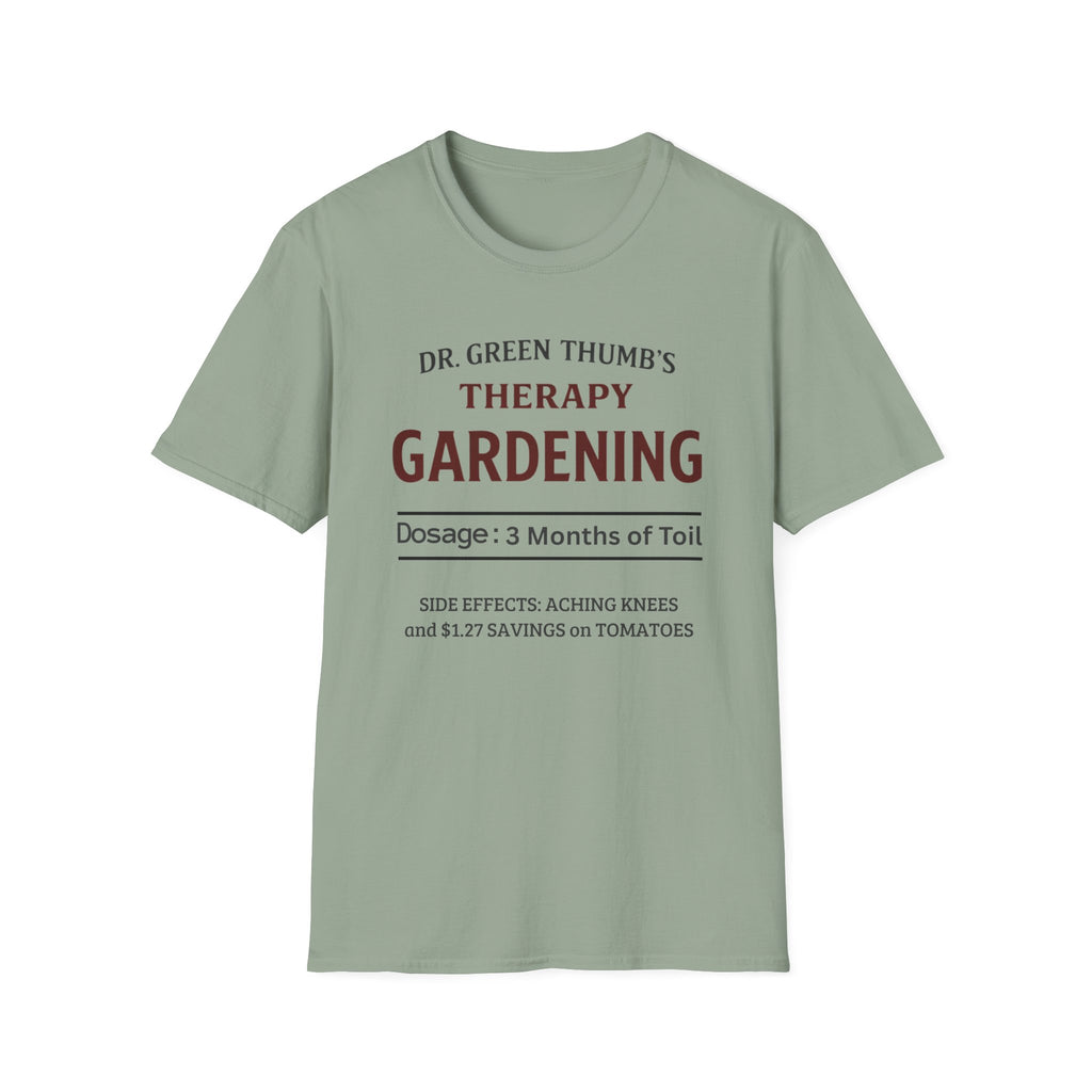 Dr. Green Thumb's Therapy Gardening T-Shirt