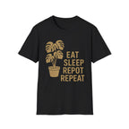 Eat Sleep Repot Repeat T-Shirt