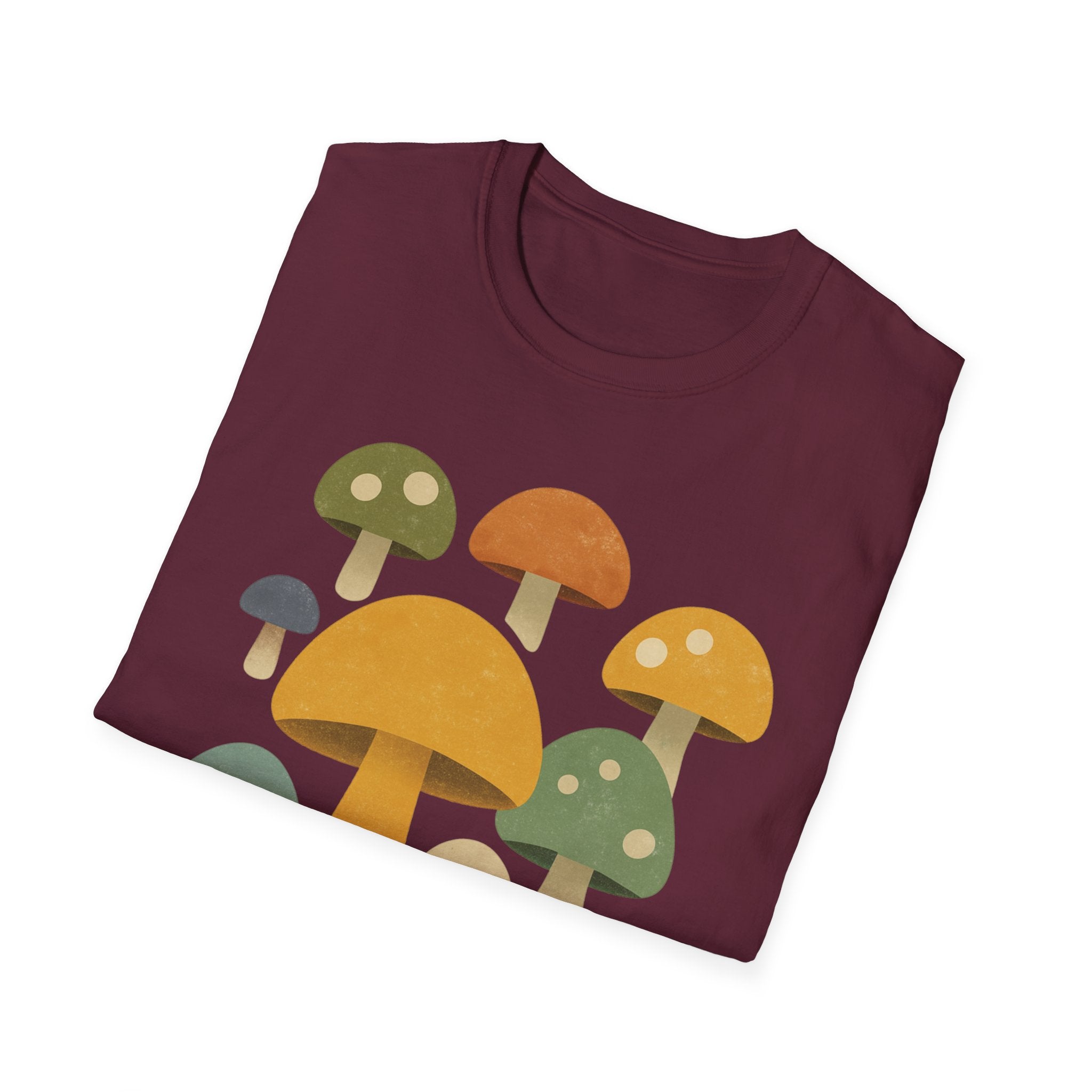 Retro Mushroom Cluster T-Shirt