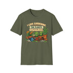 I Love Gardening. The Plants Disagree - Vintage Style T-Shirt