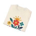Retro Floral Garden T-Shirt
