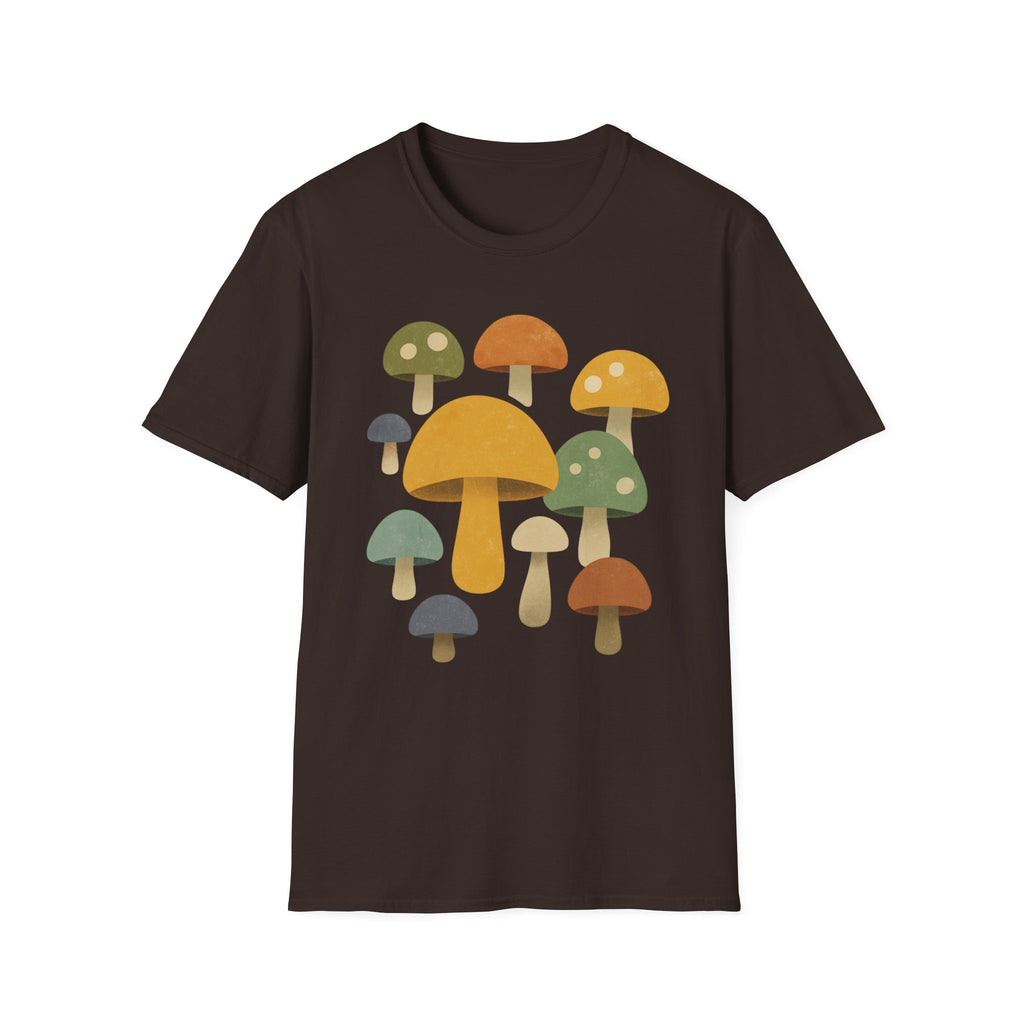 Retro Mushroom Cluster T-Shirt
