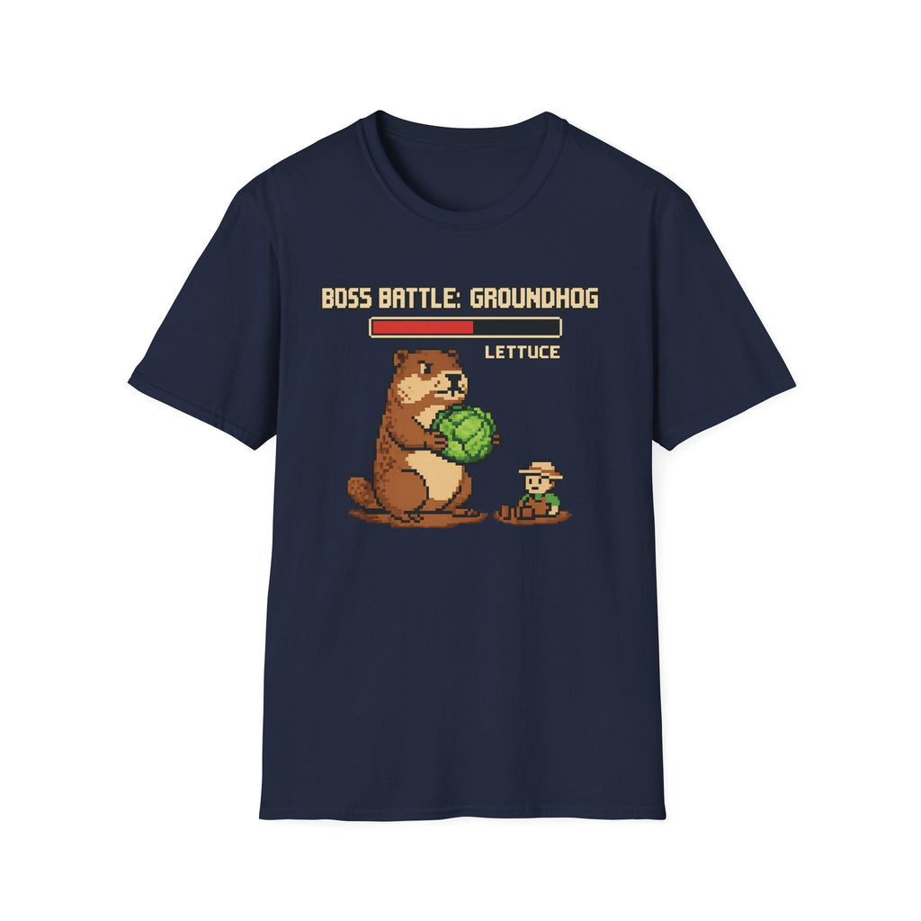 Boss Battle: Groundhog – Lettuce T-Shirt