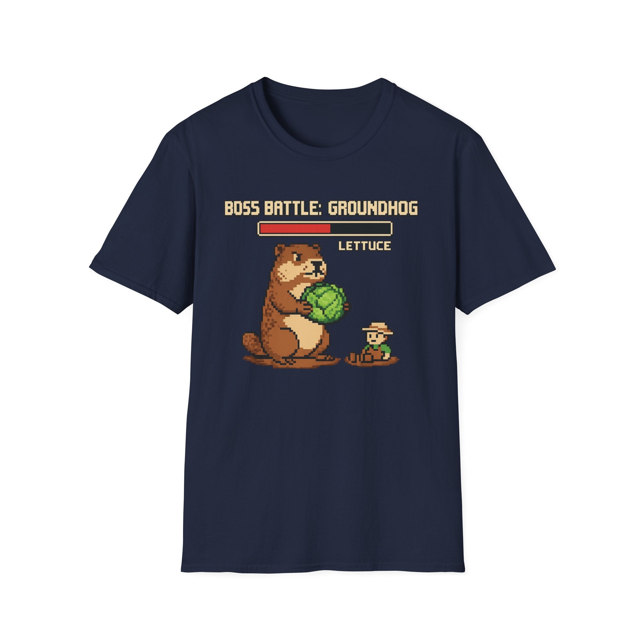 Boss Battle: Groundhog – Lettuce T-Shirt