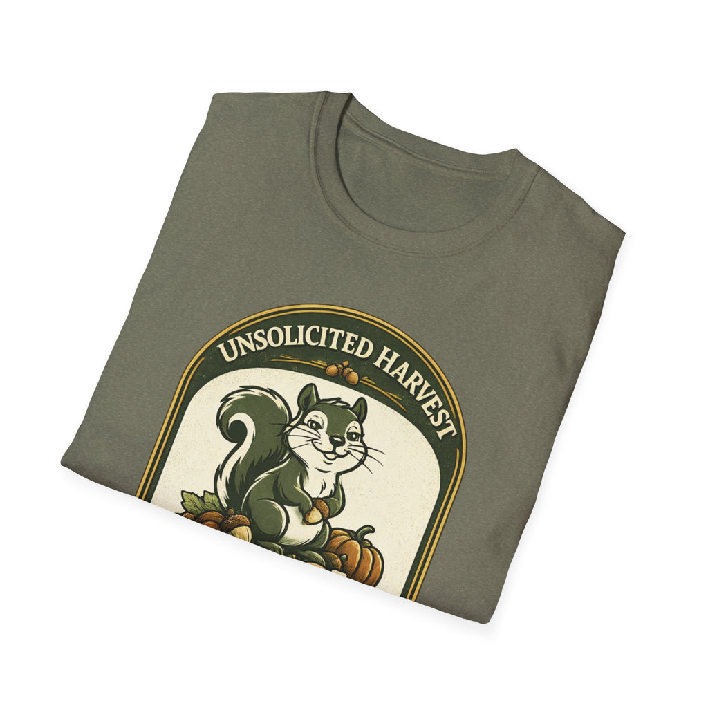 Unsolicited Harvest – Stolen by Squirrels T-Shirt