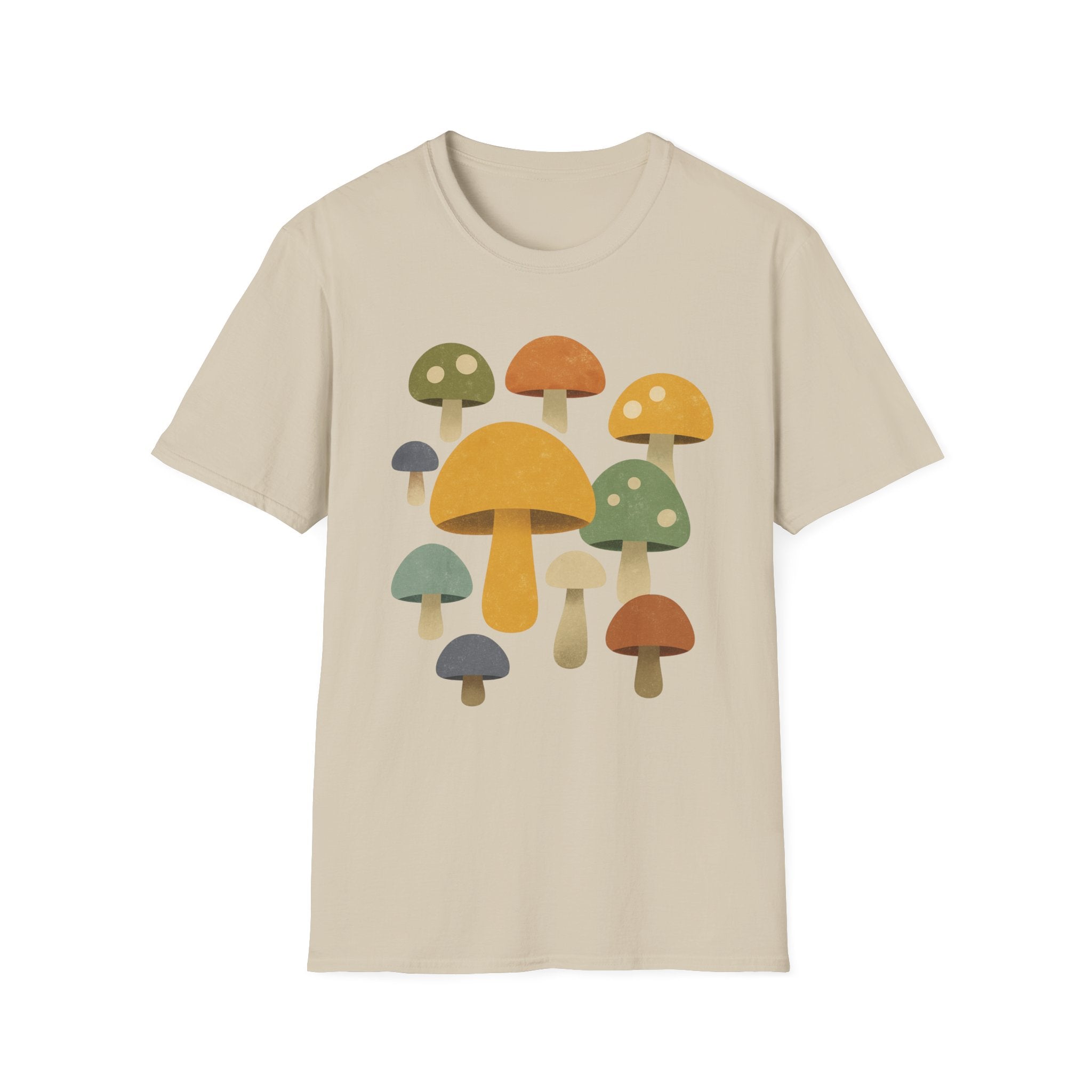 Retro Mushroom Cluster T-Shirt