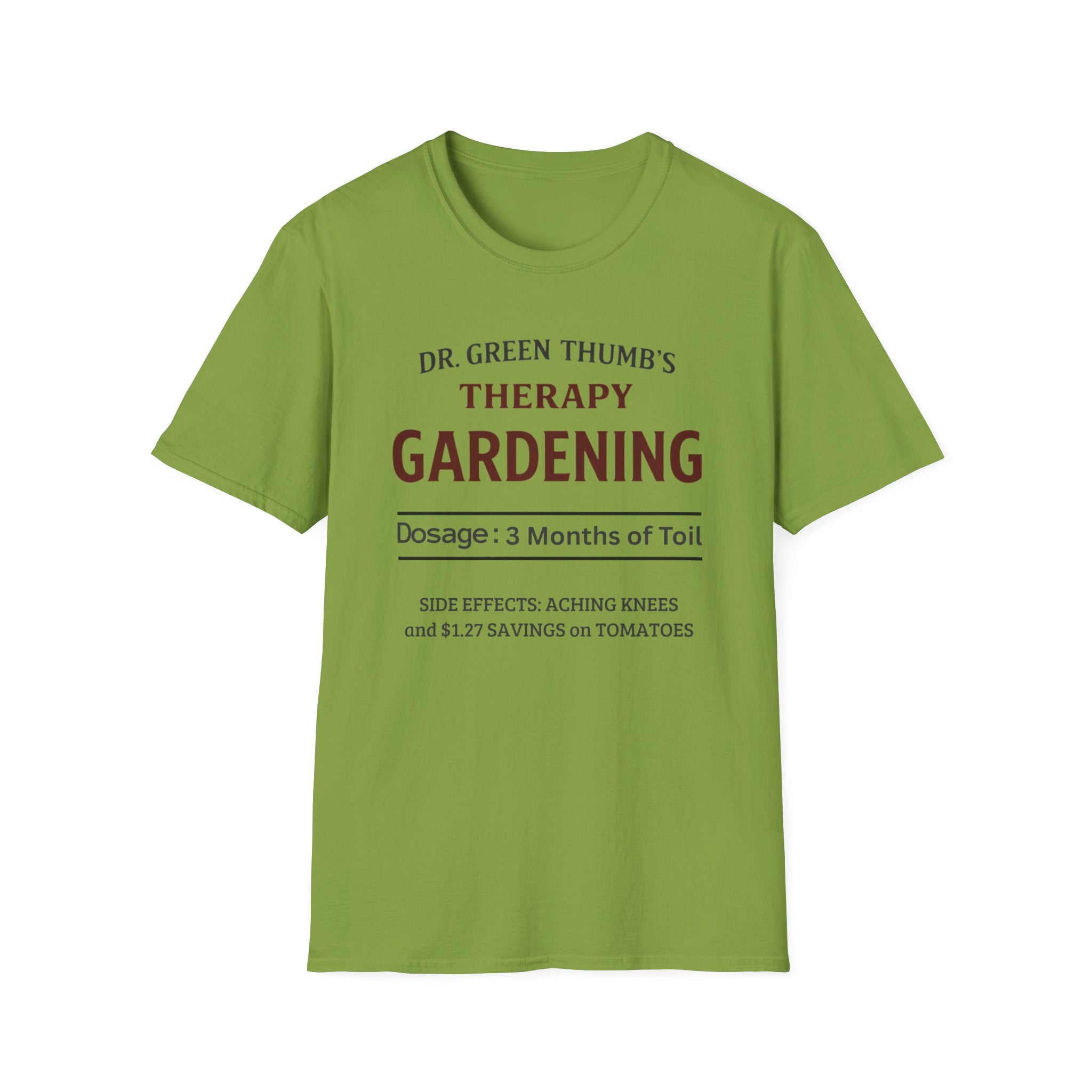 Dr. Green Thumb's Therapy Gardening T-Shirt